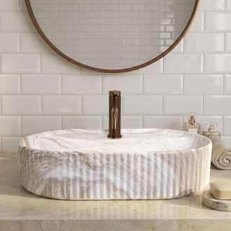 REA Umyvadlo na desku Marcela 60 Vanilla REA-U3517