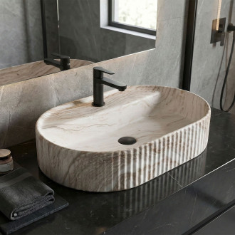 REA Umyvadlo na desku Marcela 60 Vanilla REA-U3517