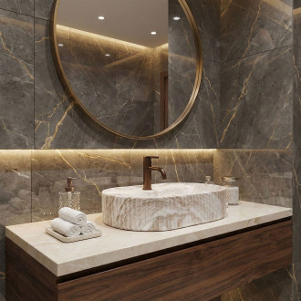 REA Umyvadlo na desku Marcela 60 Vanilla REA-U3517