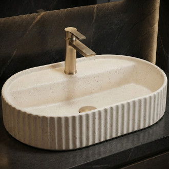 REA Umyvadlo na desku Marcela 60 Vanilla REA-U3520