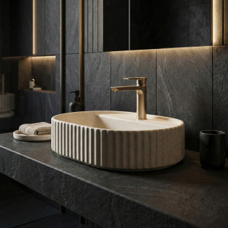 REA Umyvadlo na desku Marcela 60 Vanilla REA-U3520