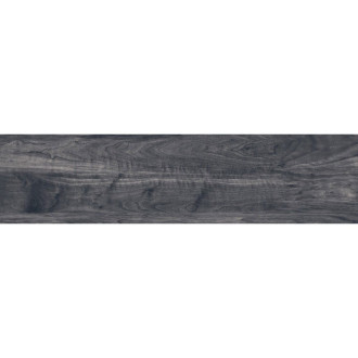 Mexen Riga Black próbka gresu szkliwionego rekt. G1, płytka drewnopodobna podłogowo-ścienna, mat - TL713-00-S