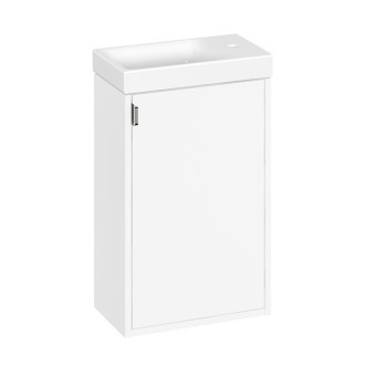 Skříňka Cersanit Atrato 40 s umyvadlem, bílá, set C643, S4007-007