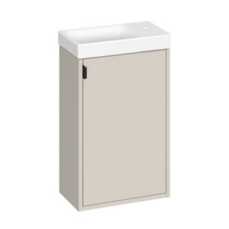 Skříňka Cersanit Atrato 40 s umyvadlem, kašmír, set C645, S4007-009