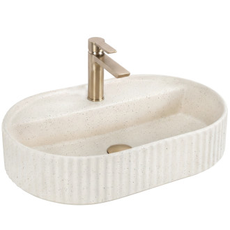 REA Umyvadlo na desku Marcela 60 Vanilla REA-U3520