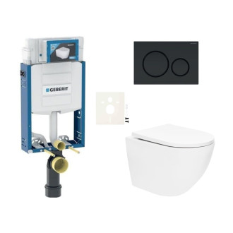 Závěsný WC set k zazdění SAT SIKOGEZTOR67S20BL