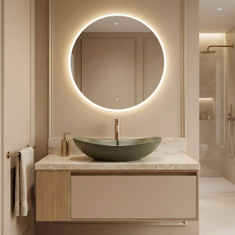 REA ROYAL Olive Matt Umyvadlo na desku REA-U6372