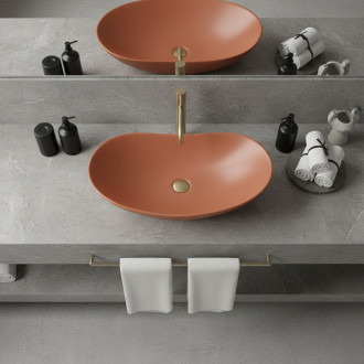 REA Umyvadlo na desku ROYAL Cinnamon  Matt REA-U3530