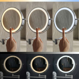 REA Zrcadlo LED Glow Chrome HOM-70003