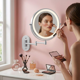 REA Zrcadlo LED Glow Chrome HOM-70003