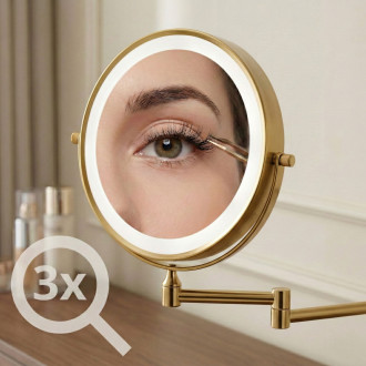 REA Zrcadlo LED Glow Old Gold HOM-70001