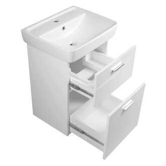 ZOJA umyvadlová skříňka zásuvková 41,5x50x35,5cm, bílá