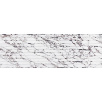 Obklad Realonda Fluted Calacatta violet 40x120 cm mat FLUTED412CV