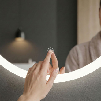 REA Zrcadlo LED 100cm FFJ100 HOM-70005