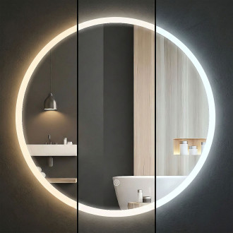 REA Zrcadlo LED 100cm FFJ100 HOM-70005