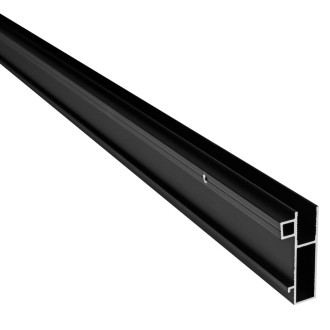EASY BLACK napojovací profil boční stěny, 1900mm