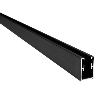 EASY BLACK stěnový profil boční stěny, 1900mm