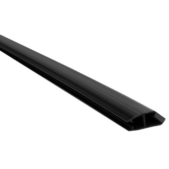 EASY BLACK magnetické těsnění pivotových dveří, 1833mm