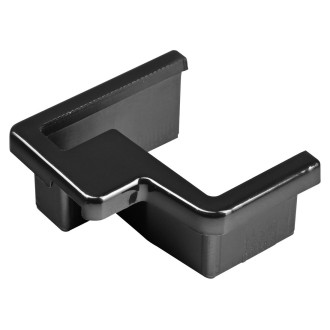 EASY BLACK krytka spojovacího profilu, pravá