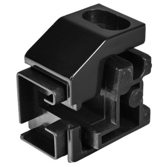 EASY BLACK vložka pro uchycení spojovacího profilu, levá