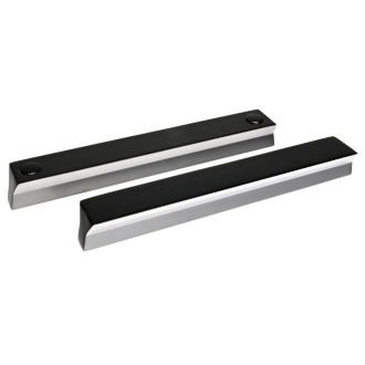 EASY BLACK madlo pivotové dveře, pár