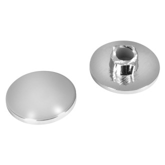 Kulatá krytka vzpěry, chrom, 2ks v balení