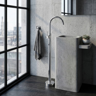 REA Volně stojící baterie LUNGO Chrome REA-B4306