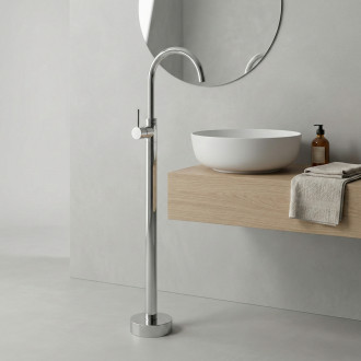 REA Volně stojící baterie LUNGO Chrome REA-B4306