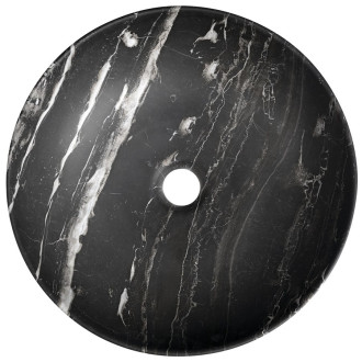 RONDEA keramické umyvadlo na desku Ø 41cm, carnico mramor