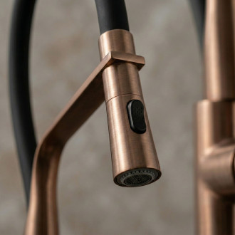 REA Kuchyňská baterie CASTOR - Copper Brush REA-B4320