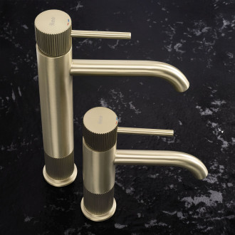 REA Koupelnová baterie Lungo Stripe Brush Gold REA-B8051