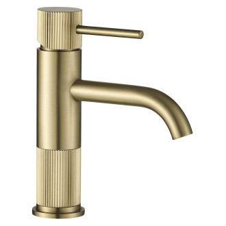 REA Koupelnová baterie Lungo Stripe Brush Gold Low REA-B8050