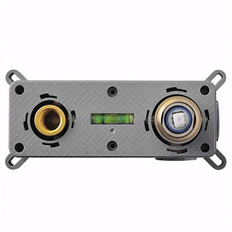 REA Podomítková vanová baterie  Lungo Stripe Brush Gold REA-B8054