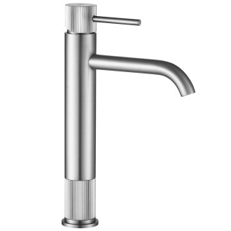 REA Koupelnová baterie Lungo Stripe Brush Nickel REA-B8053