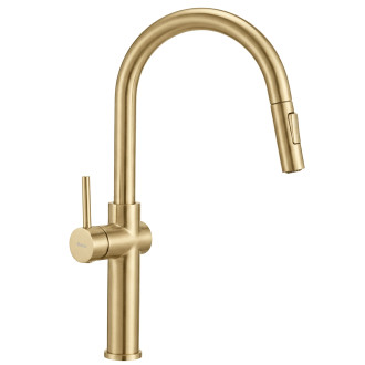 REA Kuchyňská baterie Fresh High Gold Brush REA-B7201