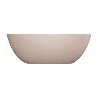 SHELL M+ wanna wolnostojąca z przelewem, 160 x 75 cm, dune beige mat