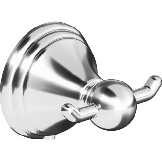 Dvojitý věšák na ručník Mexen Lusso, chrom - 70A16812-00
