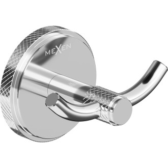 Dvojitý věšák na ručník Mexen Gravo, chrom - 70A93012-00