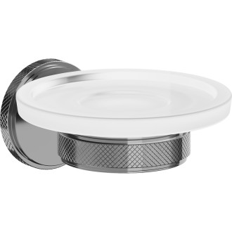 Mýdelník Mexen Gravo, černý chrom - 70A93055-73