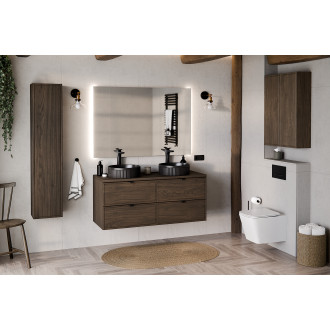 Comad TERRA VILLA 80-30-1 Vysoká skříňka 30x25x140 cm, ořech