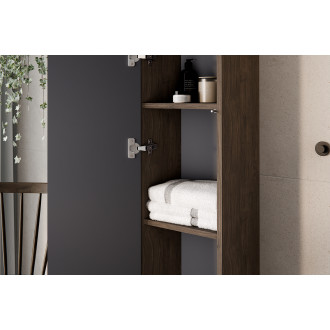 Comad TERRA VILLA 80-30-1 Vysoká skříňka 30x25x140 cm, ořech