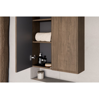 Comad TERRA VILLA 81-30-1D doplňková skříň 30x18.5x80 cm, ořech