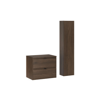 Comad SET-TEV B VILLA 60CM HC Koupelnová sestava 60 cm s deskou a vysokou skříňkou