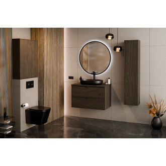 Comad SET-TEV B VILLA 80CM HC Koupelnová sestava 80 cm s deskou a vysokou skříňkou