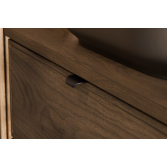 Comad SET-TEV B VILLA 80CM HC Koupelnová sestava 80 cm s deskou a vysokou skříňkou