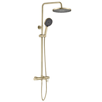 REA Sprchový set Lungo Stripe Brush Gold REA-P9490