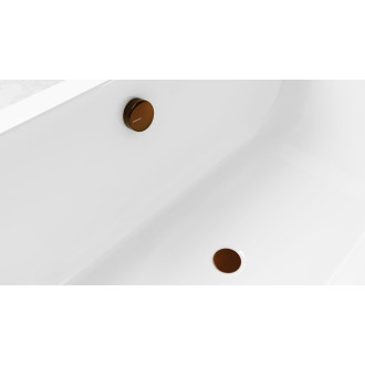 Vanová souprava, bovden, délka 800mm, zátka 72mm, měď mat