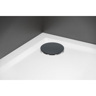 Vaničkový sifon, průměr 90mm, DN40, krytka gun metal