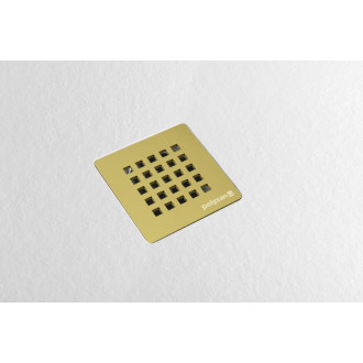 TRENECA vaničkový sifon, průměr otvoru 90mm, DN40, krytka zlato