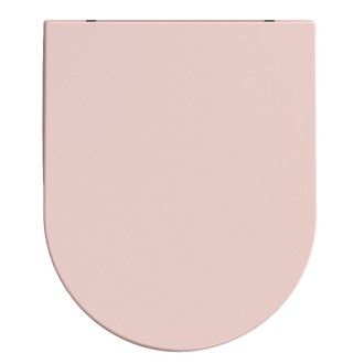 INFINITY WC sedátko, SLIM, Soft Close, Easy Take, růžová Salmon